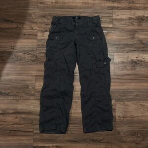 Hollister women’s Dark Gray Cargo Pants